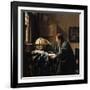 The Astronomer, 1668-Johannes Vermeer-Framed Giclee Print