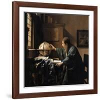 The Astronomer, 1668-Johannes Vermeer-Framed Giclee Print