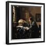 The Astronomer, 1668-Johannes Vermeer-Framed Giclee Print