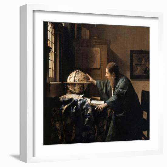 The Astronomer, 1668-Johannes Vermeer-Framed Giclee Print