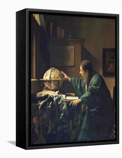 The Astronomer, 1668-Johannes Vermeer-Framed Stretched Canvas