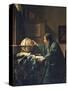 The Astronomer, 1668-Johannes Vermeer-Stretched Canvas