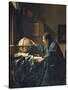 The Astronomer, 1668-Johannes Vermeer-Stretched Canvas