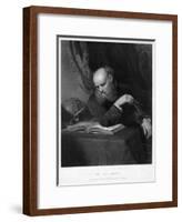 The Astronomer, 19th Century-R Bell-Framed Giclee Print