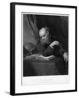 The Astronomer, 19th Century-R Bell-Framed Giclee Print