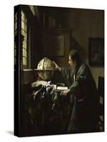 The Astronomer-Johannes Vermeer-Stretched Canvas