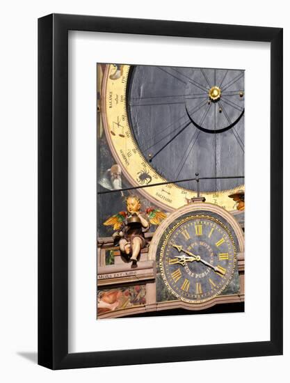 The Astronomical Clock Inside Strasbourg Cathedral, Strasbourg, Bas-Rhin, Alsace, France, Europe-Julian Elliott-Framed Photographic Print