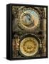 The Astronomical Clock, Prague, Czech Republic-Russell Young-Framed Stretched Canvas