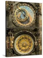 The Astronomical Clock, Prague, Czech Republic-Russell Young-Stretched Canvas