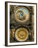 The Astronomical Clock, Prague, Czech Republic-Russell Young-Framed Premium Photographic Print