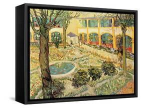 The Asylum Garden at Arles, c.1889-Vincent van Gogh-Framed Stretched Canvas