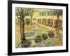 The Asylum Garden at Arles, c.1889-Vincent van Gogh-Framed Giclee Print