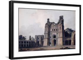 The Atala Mosque, Jaunpur, Uttar Pradesh, (Pencil, Pen and Black Ink, W/C)-Thomas & William Daniell-Framed Giclee Print