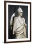 The Athena Giustiniani. Roman Copy of a Greek Statue of Pallas Athena. 2nd Century. Detail-null-Framed Photographic Print