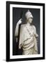 The Athena Giustiniani. Roman Copy of a Greek Statue of Pallas Athena. 2nd Century. Detail-null-Framed Premium Photographic Print