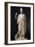 The Athena Giustiniani. Roman Copy of a Greek Statue of Pallas Athena. 2nd Century-null-Framed Photographic Print