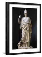 The Athena Giustiniani. Roman Copy of a Greek Statue of Pallas Athena. 2nd Century-null-Framed Photographic Print