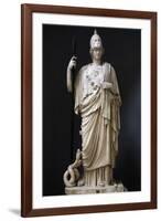 The Athena Giustiniani. Roman Copy of a Greek Statue of Pallas Athena. 2nd Century-null-Framed Photographic Print