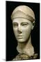 The Athena of Aegina, Wearing a Helmet, Head of a Statue, Greek, Aeginetan, circa 460 BC-null-Mounted Giclee Print