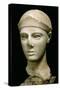The Athena of Aegina, Wearing a Helmet, Head of a Statue, Greek, Aeginetan, circa 460 BC-null-Stretched Canvas