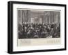 The Athenaeum Club, Ballot Day-Thomas Walter Wilson-Framed Giclee Print