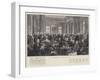 The Athenaeum Club, Ballot Day-Thomas Walter Wilson-Framed Giclee Print