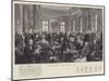 The Athenaeum Club, Ballot Day-Thomas Walter Wilson-Mounted Giclee Print