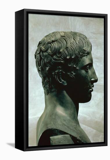The Athenian Apollo, Lateral View, by Polykleitos-null-Framed Stretched Canvas