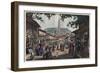 The Athens Bazaar Market in the Early 19Th Century-Stefano Bianchetti-Framed Giclee Print