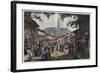 The Athens Bazaar Market in the Early 19Th Century-Stefano Bianchetti-Framed Giclee Print