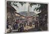 The Athens Bazaar Market in the Early 19Th Century-Stefano Bianchetti-Mounted Giclee Print