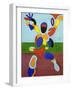 The Athlete, Disintegrating at the Moment of His Triumph, 2007-Jan Groneberg-Framed Giclee Print