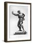 The Athlete Wrestling with a Python, C1880-1882-A Gilbert-Framed Premium Giclee Print