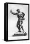 The Athlete Wrestling with a Python, C1880-1882-A Gilbert-Framed Stretched Canvas