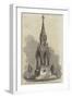 The Athole Memorial Fountain, Dunkeld, Perthshire-null-Framed Giclee Print