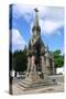 The Atholl Memorial Fountain, Dunkeld, Perthshire, Scotland-Peter Thompson-Stretched Canvas