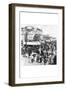 The Atlantic City Boardwalk-B.w. Kilburn-Framed Art Print