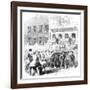 The Atlantic Telegraph Cable, Parade, C1858-null-Framed Giclee Print
