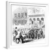 The Atlantic Telegraph Cable, Parade, C1858-null-Framed Giclee Print