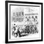 The Atlantic Telegraph Cable, Parade, C1858-null-Framed Giclee Print