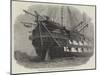 The Atlantic Telegraph Cable, Stern of HMS Agamemnon-Edwin Weedon-Mounted Giclee Print