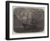 The Atlantic Telegraph Expedition, the Albany Buoying the Bight of the Cable of 1865-null-Framed Giclee Print