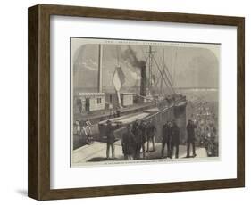 The Atlantic Telegraph Expedition, the Great Eastern Off Brighton on Her Return Home-null-Framed Giclee Print