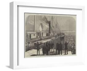 The Atlantic Telegraph Expedition, the Great Eastern Off Brighton on Her Return Home-null-Framed Giclee Print
