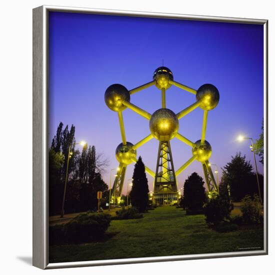 The Atomium, Brussels, Belgium-Roy Rainford-Framed Photographic Print