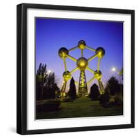 The Atomium, Brussels, Belgium-Roy Rainford-Framed Photographic Print