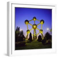 The Atomium, Brussels, Belgium-Roy Rainford-Framed Photographic Print