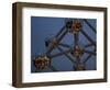 The Atomium Monument in Brussels, Built for Expo '58, the 1958 Brussels World's Fair, Belgium-David Bank-Framed Photographic Print