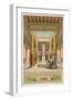 The Atrium, or Court of House in Pompeii, Restored to its Former Glory-null-Framed Art Print