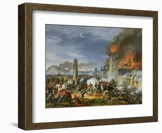 The Attack and Taking of Ratisbon, 23rd April 1809, 1810-Charles Thevenin-Framed Giclee Print